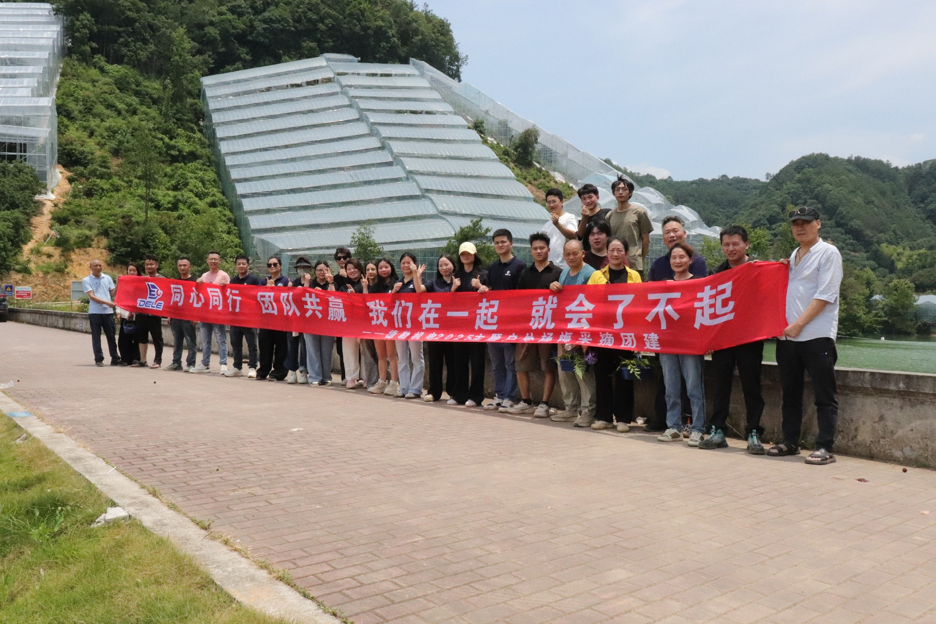 DELE ELECTRIC (HANGZHOU) CO., LTD Company Yangmei Picking Theme Team Building