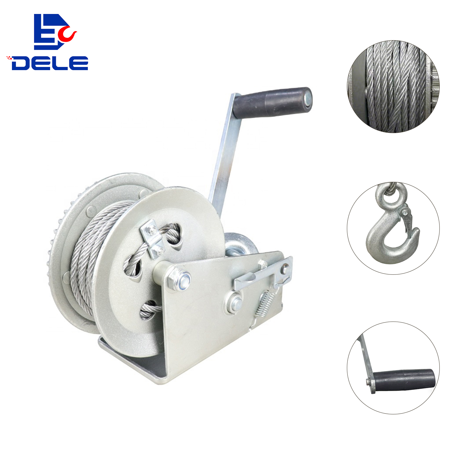 DL-W HAND WINCH WIRE ROPE