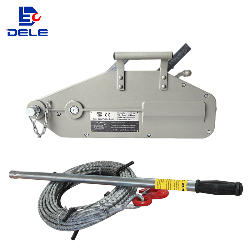 DSL ALUMINUM WIRE ROPE PULLEY MACHINE