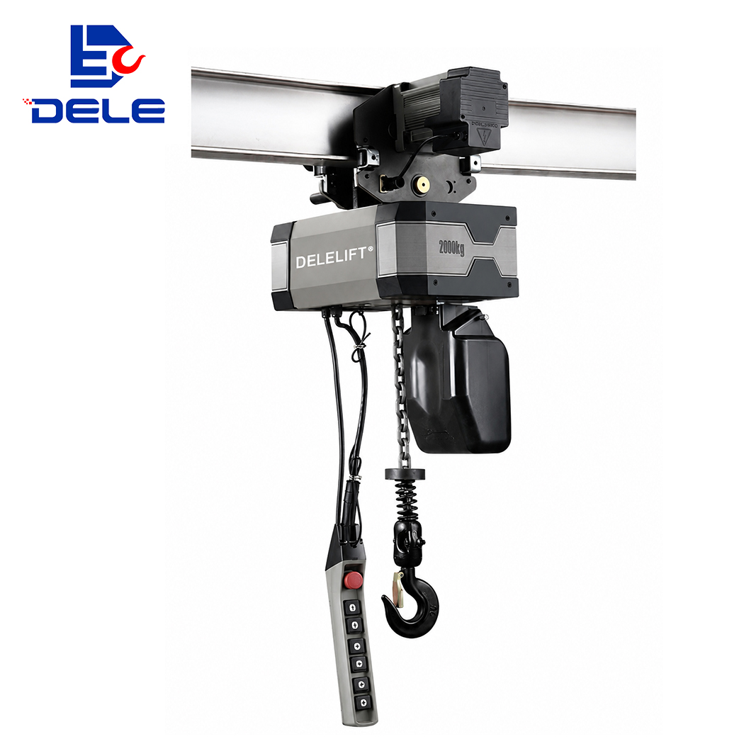 DLFP ELECTRIC CHAIN HOIST WITH ELECTRIC TROLLEY